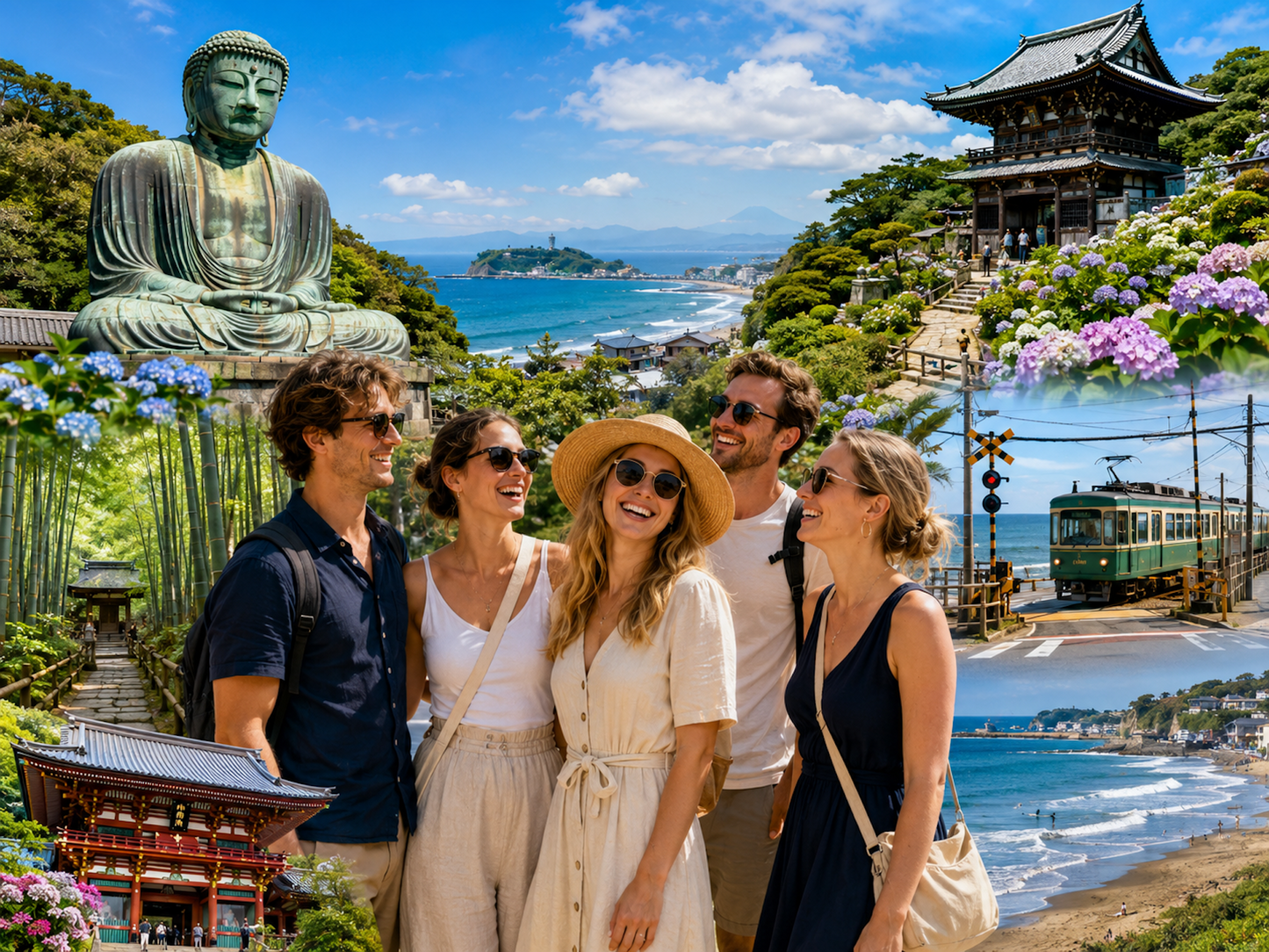 Kamakura and Enoshima day trip from Tokyo by private charter | TOUSIN licensed private charter