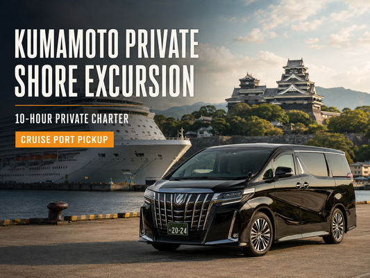 Kumamoto Cruise Port Private Shore Excursion｜10 Hours