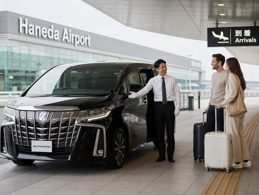 Haneda Airport to Tokyo City private transfer | TOUSIN licensed private charter